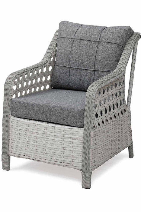 Hanah Home Conjunto de Jardín Rondi Gris Oscuro y Gris Claro